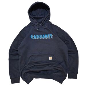 Carhartt Rain Defender Graphic Logo Hoodie